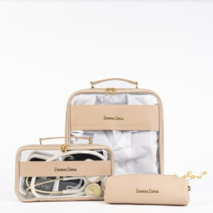 Kit Porta Jaleco, Maleta Plantão e Estojo