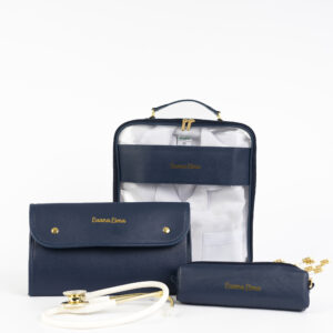 Kit Porta Jaleco, Porta Estetoscópio e Estojo