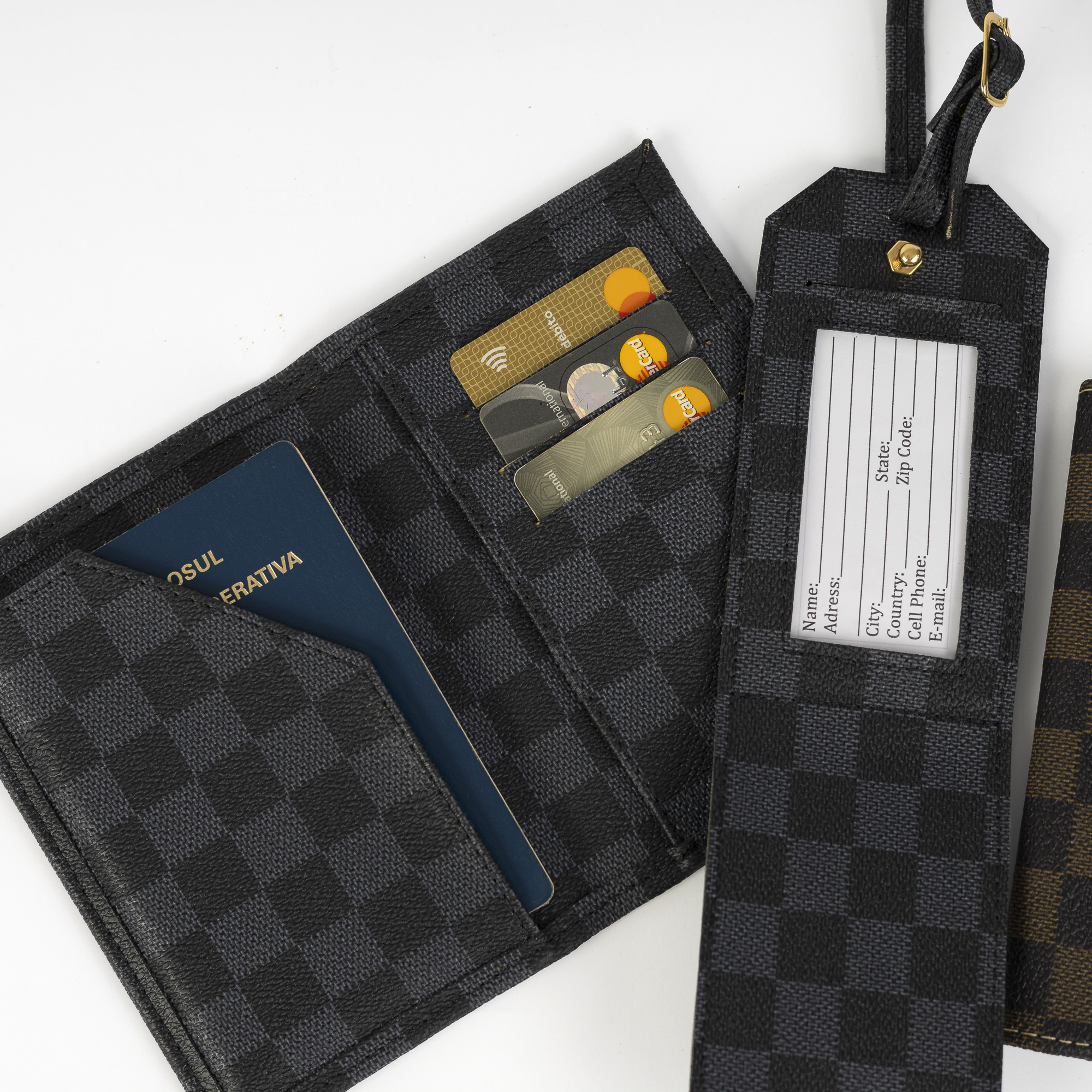 Porta Passaporte e Tag de Mala - Imagem 2