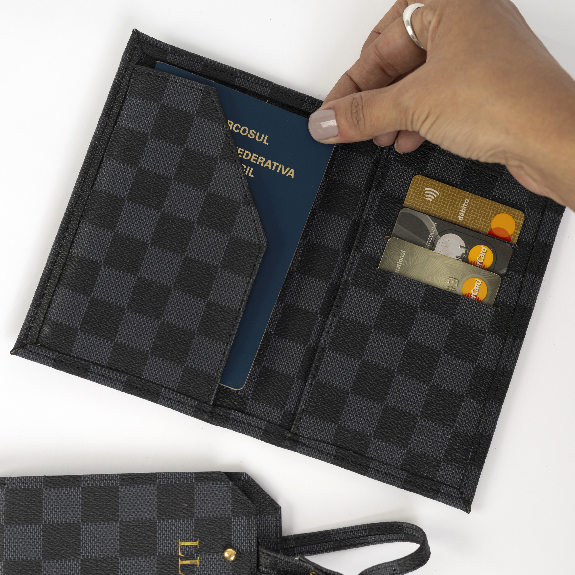 Porta Passaporte e Tag de Mala - Imagem 3